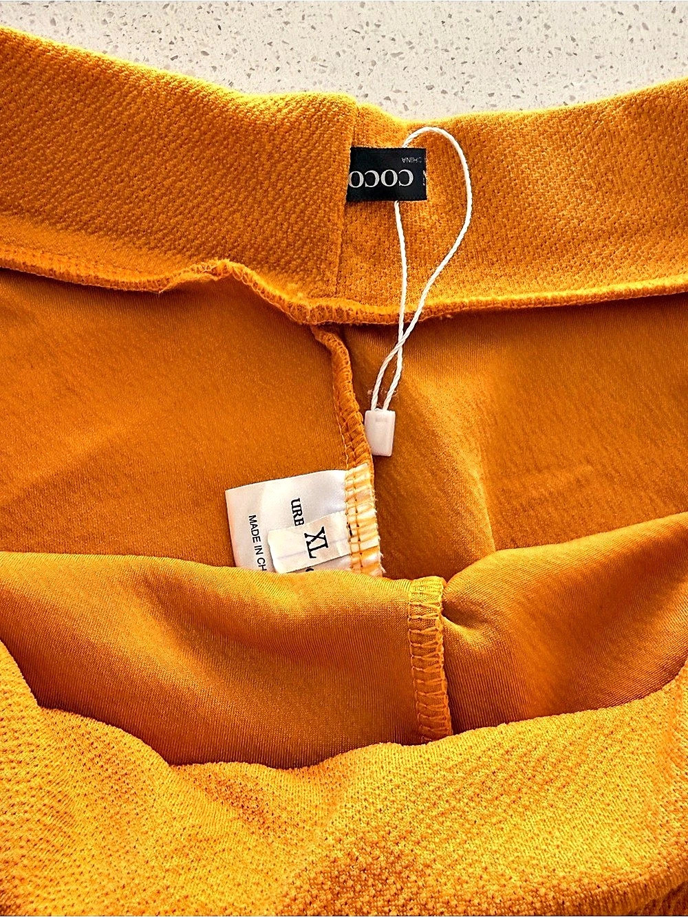 GOOD mustard Orange skater Skirt Size XL Good condition
